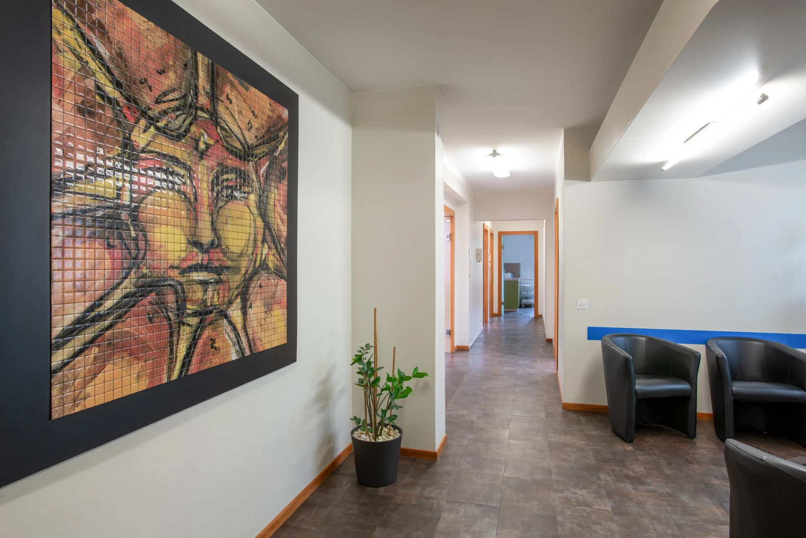 Corridoio interno dello studio